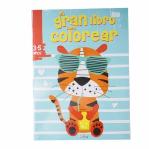 Libro Gran Libro Para Colorear SALDAÑA 120 Páginas