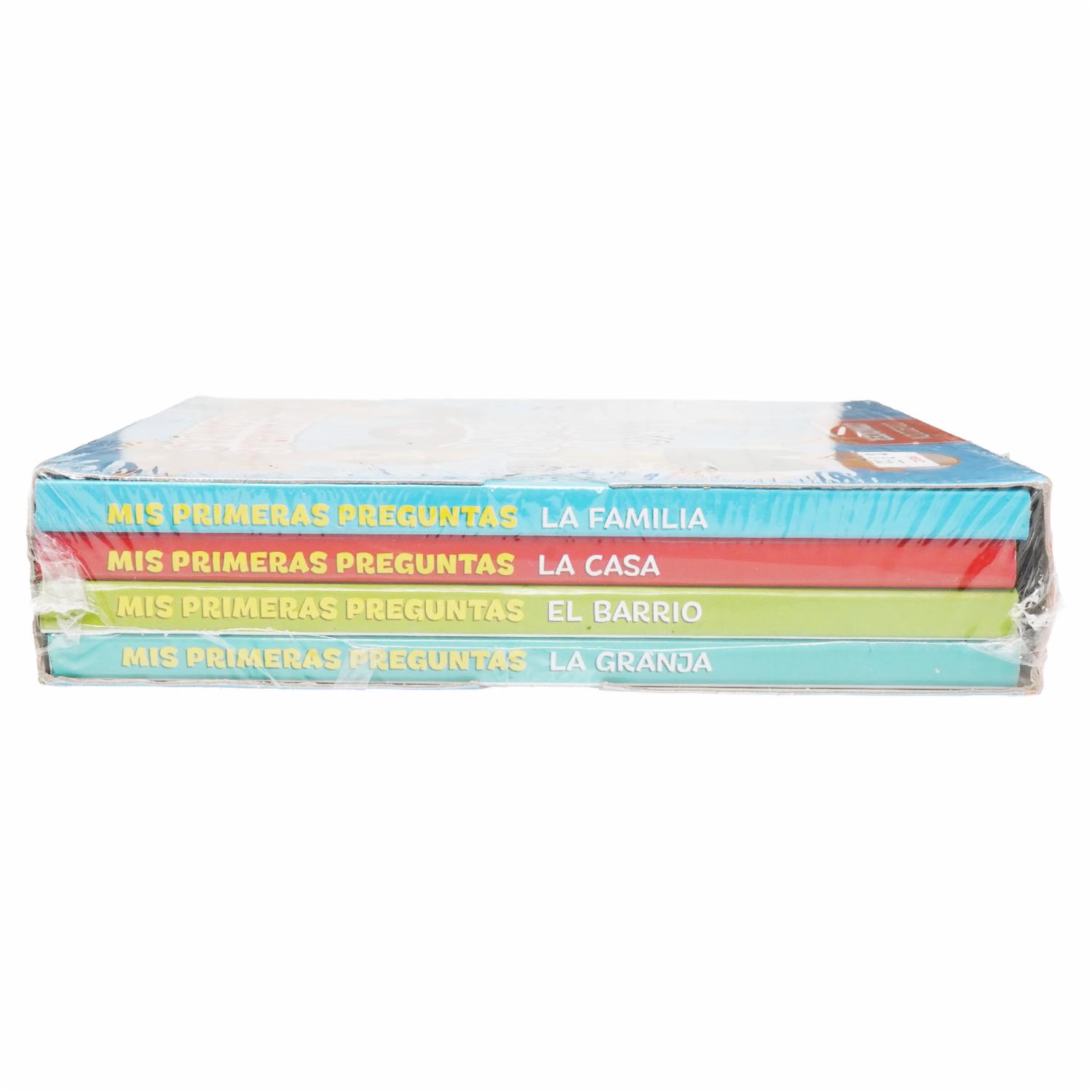 Mis Primeras Palabras Colección Aprender 4 Tomos MEGABOOKS 0 A 2 años