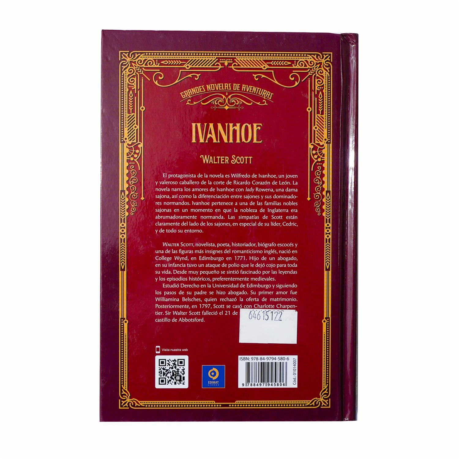 Libro Ivanhoe MR.BOOKS 384 Páginas - Imagen 2