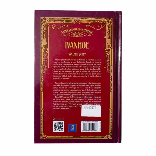 Libro Ivanhoe MR.BOOKS 384 Páginas - Imagen 2