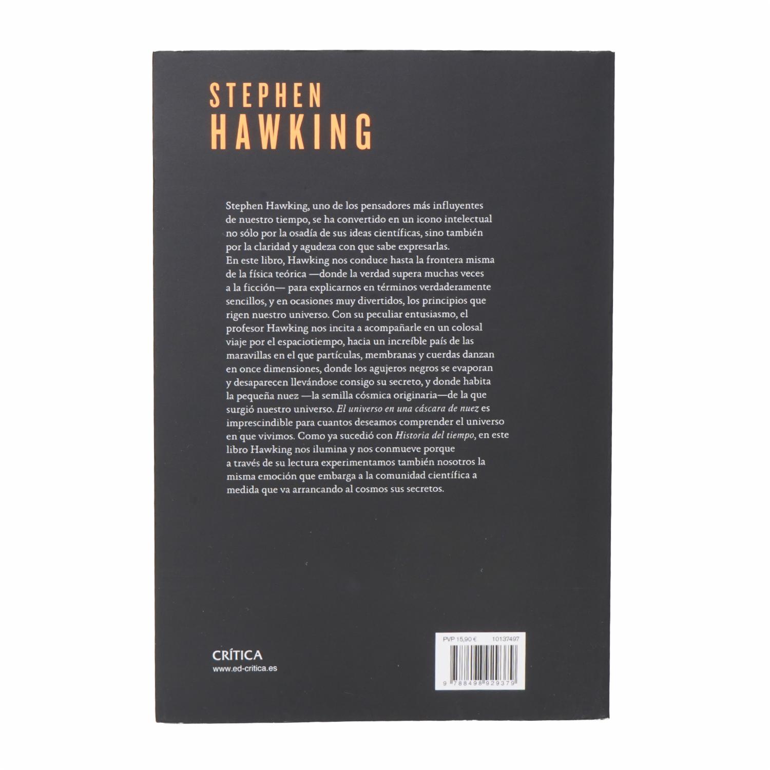 Libro El Universo En Una Cascara De Nuez CRÍTICA 246 Páginas - Imagen 2