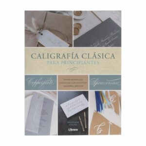 Libro Caligrafía Clásica Para Principiantes LIBRERO 143 Páginas