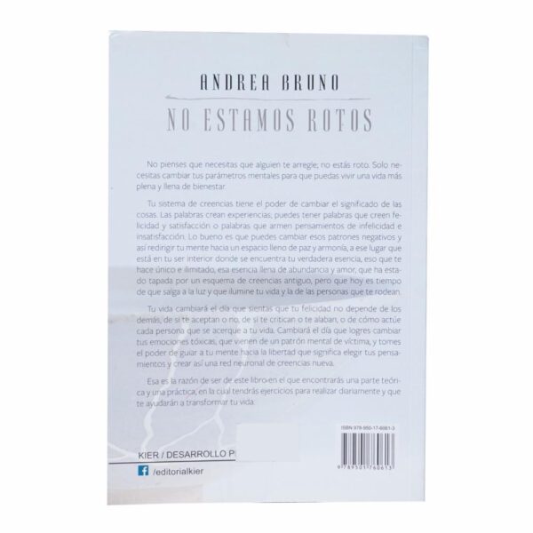 Libro No Estamos Rotos Todavía Podemos Sonar KIER 173 Páginas - Imagen 2