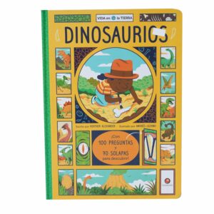 Libro Vida En La Tierra Dinosaurios CONTRAPUNTO 25 Páginas