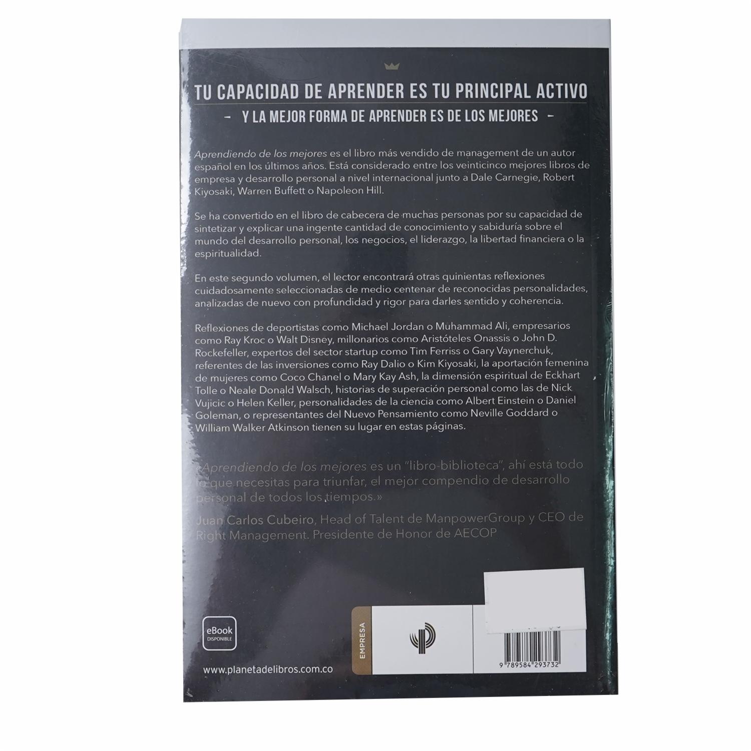 Libro Aprendiendo De Los Mejores 2 PAIDÓS 411 Páginas
