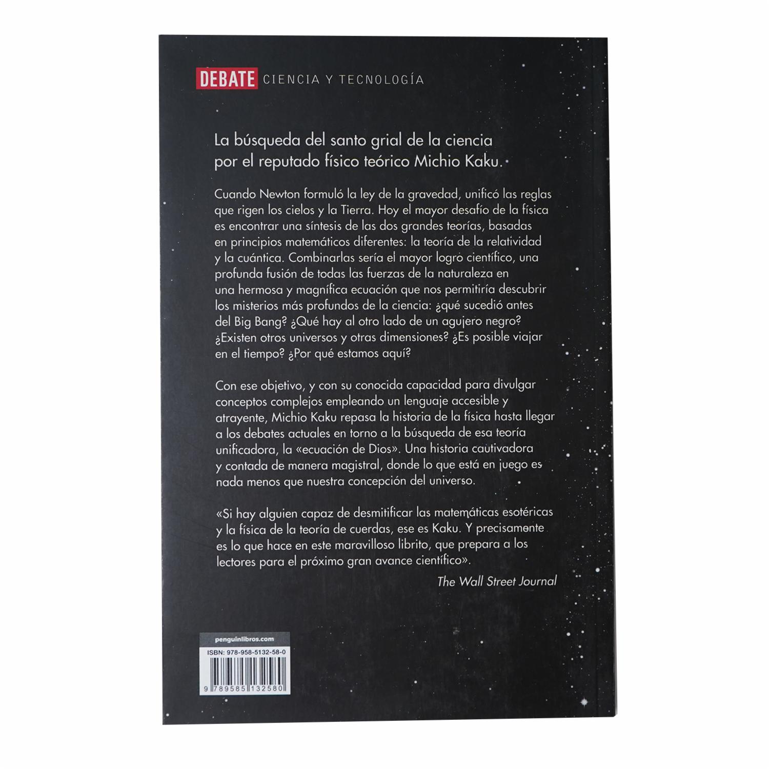 Libro La Ecuación De Dios DEBATE 207 Páginas - Imagen 2