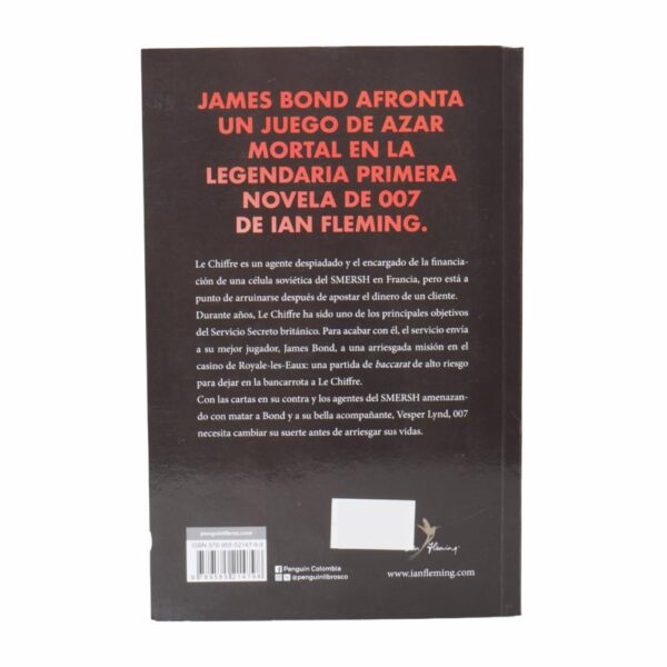 Libro Casino Royale James Bond 007 ROCABOLSILLO 219 Páginas - Imagen 2
