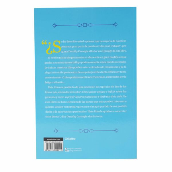 Libro Como Disfrutar De La Vida Y Del Trabajo GRIJALBO 200 Páginas - Imagen 2