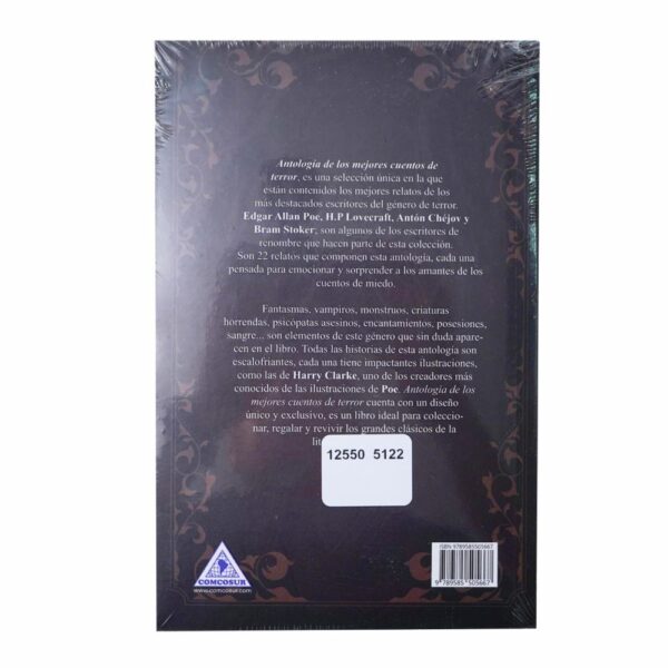 Libro Antologia De Los Mejores Cuentos De Terror COMCOSUR 476 Páginas - Imagen 2