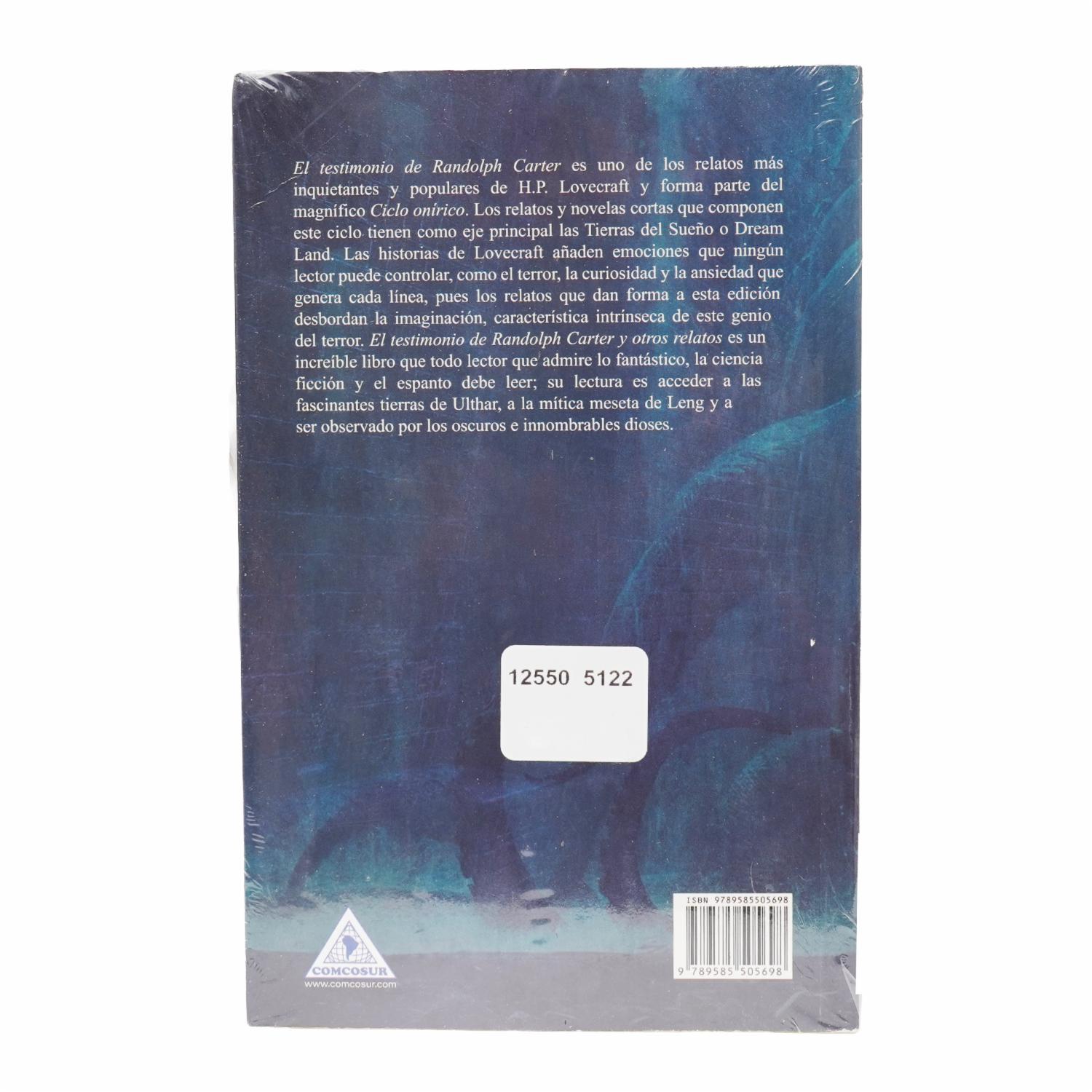 Libro El Testimonio De Randolph Carter Y Otros Relatos COMCOSUR 312 Páginas - Imagen 2