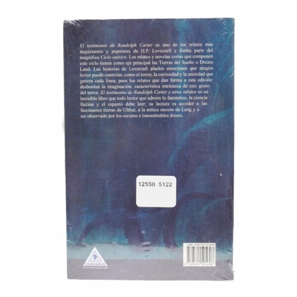 Libro El Testimonio De Randolph Carter Y Otros Relatos COMCOSUR 312 Páginas - Imagen 2