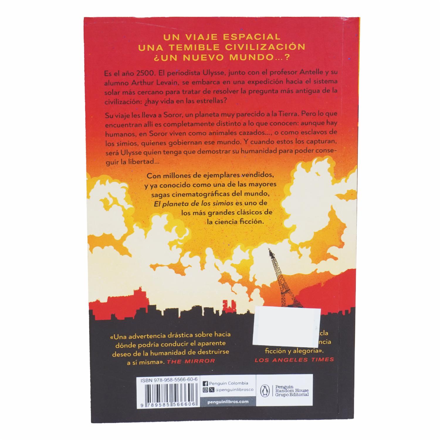 Libro El Planeta De Los Simios EDICIONES B 303 Páginas - Imagen 2