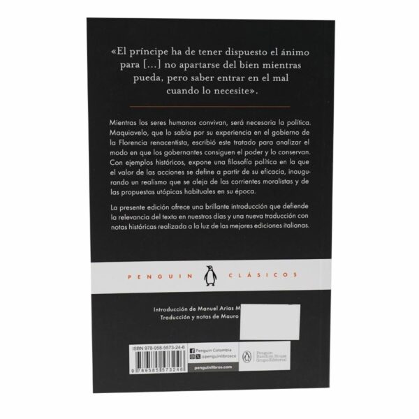Libro El Príncipe PENGUIN RANDOM HOUSE 217 Páginas - Imagen 2