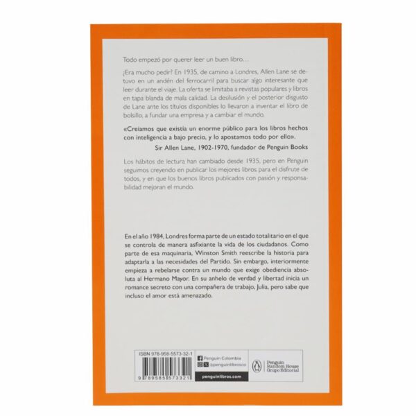 Libro 1984.0 MR.BOOKS 329 Páginas - Imagen 2