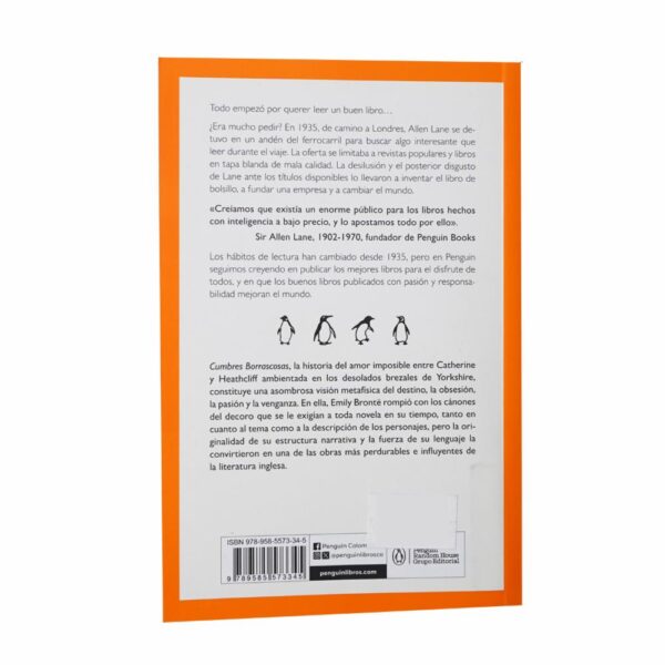 Libro Cumbres Borrascosas MR.BOOKS 409 Páginas - Imagen 2