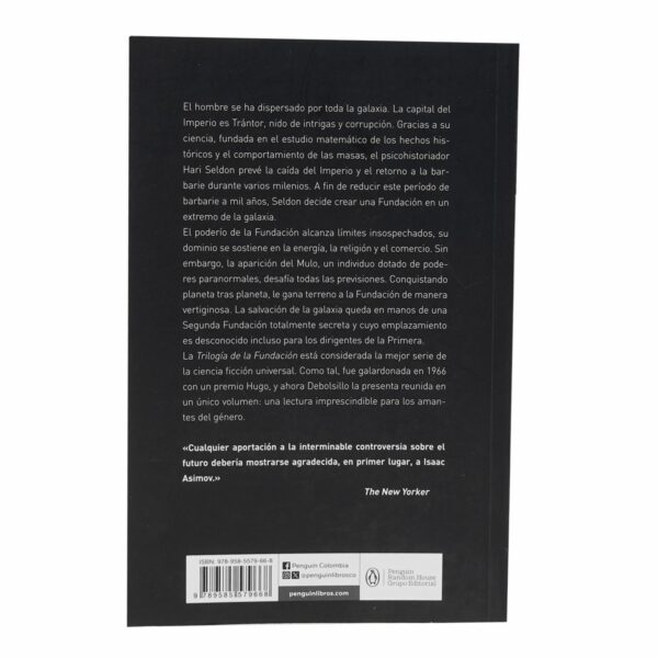 Libro Trilogía De La Fundación DEBOLSILLO 897 Páginas - Imagen 2