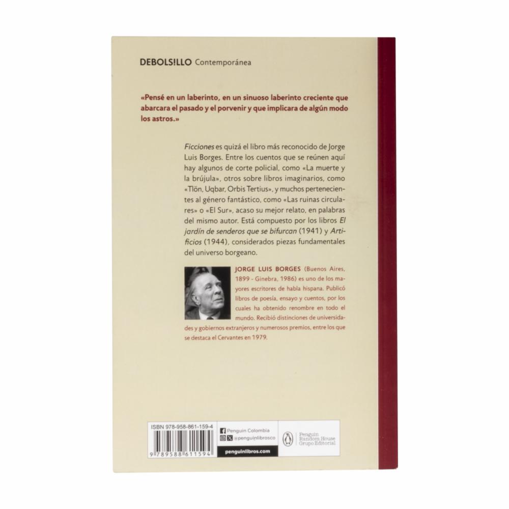 Libro Ficciones DEBOLSILLO 221 Páginas - Imagen 2