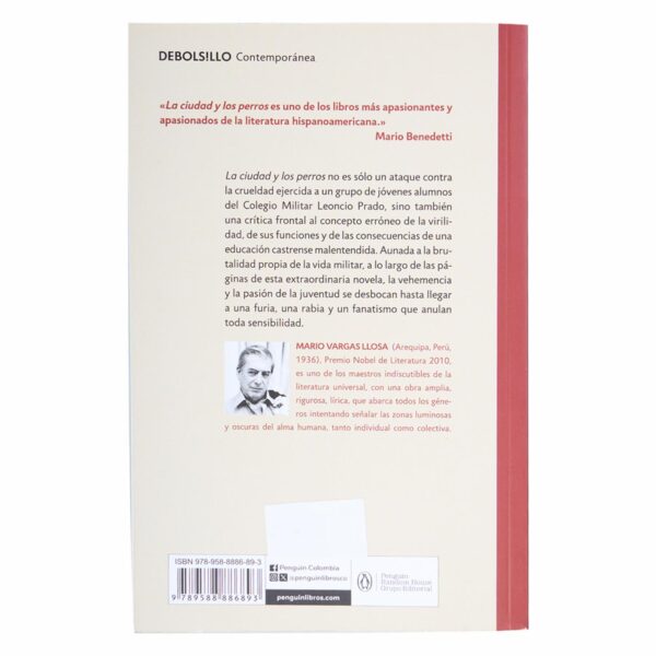 Libro La Ciudad Y Los Perros DEBOLSILLO 445 Páginas - Imagen 2