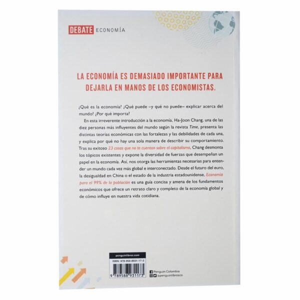 Libro Economía Para El 99 De La Población DEBATE 457 Páginas - Imagen 2