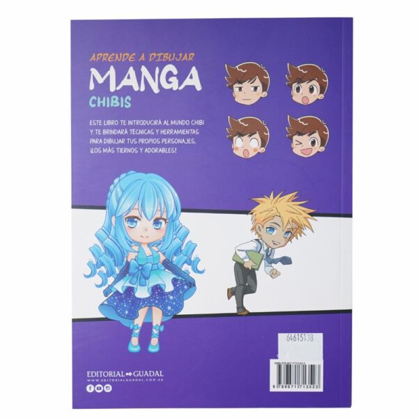 Libro Aprende A Dibujar Manga Chibis GUADAL 63 Páginas - Imagen 2
