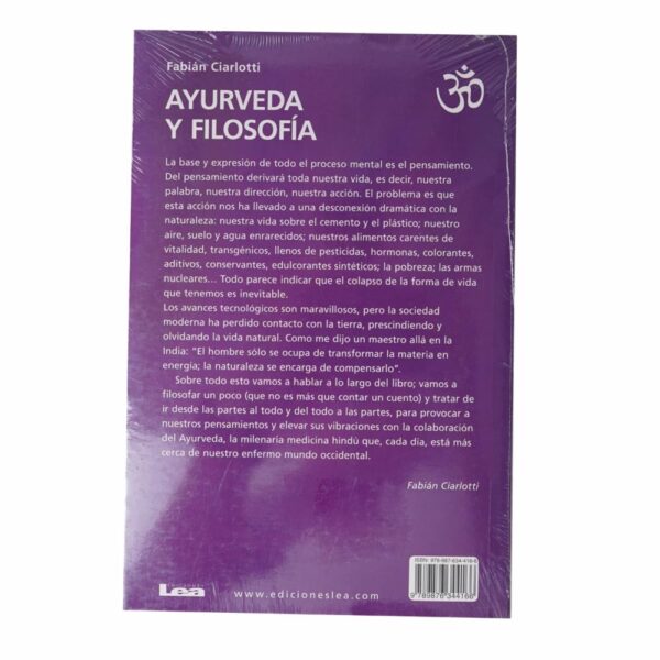 Libro Ayurveda Y Filosofía LEA 150 Páginas - Imagen 2