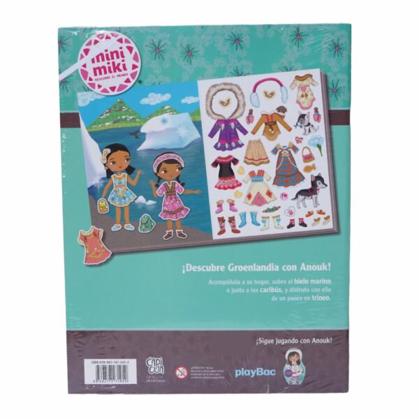 Libro Los Vestidos De Anouk EDIT.OCEANO 40 Páginas - Imagen 2