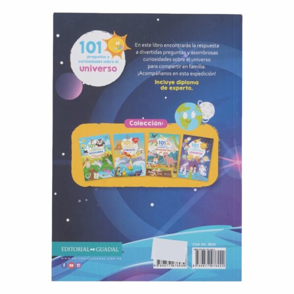 Libro 101 Preguntas Y Curiosidades Sobre El Universo EL GATO DE HOJALATA 65 Páginas - Imagen 2