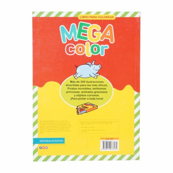 Libro Mega Color 2 EL GATO DE HOJALATA 88 Páginas - Imagen 2