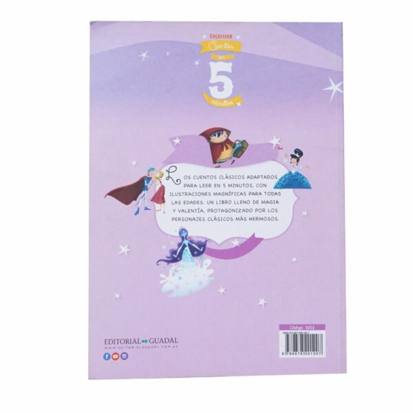 Libro 5 Minutos Cuentos Clásicos EL GATO DE HOJALATA 61 Páginas - Imagen 2