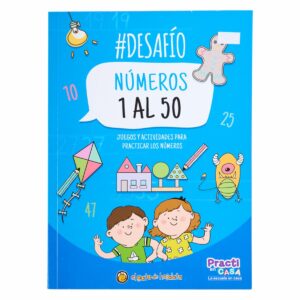 Libro Desafío Números 1 Al 50 2 MR.BOOKS 60 Páginas