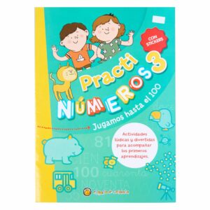 Libro Practi Números 3 Jugamos Hasta El 100 MR.BOOKS 42 Páginas