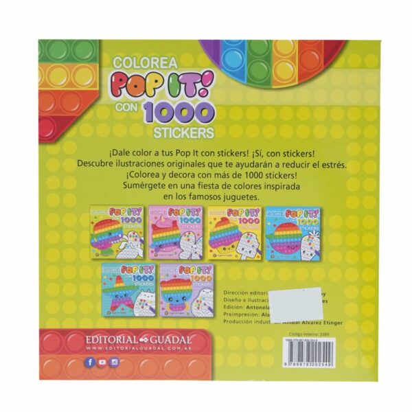 Libro Pop-It - Dinosaurios EL GATO DE HOJALATA 20 Páginas - Imagen 2