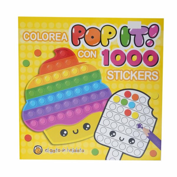 Libro Pop-It - Cupcake EL GATO DE HOJALATA 20 Páginas