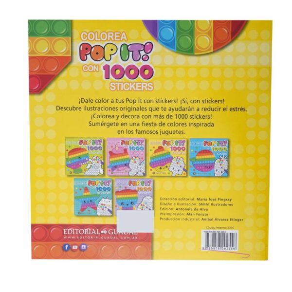 Libro Pop-It - Cupcake EL GATO DE HOJALATA 20 Páginas - Imagen 2