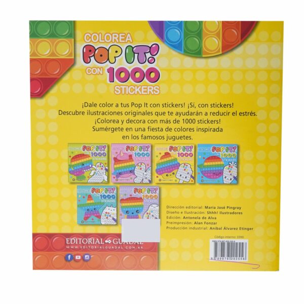 Libro Pop-It - Cupcake EL GATO DE HOJALATA 20 Páginas - Imagen 2