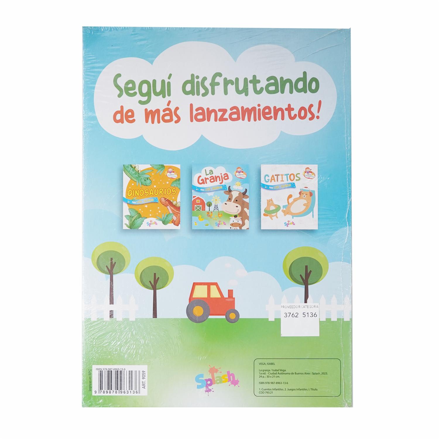 Libro La Granja + Acuarelas EDARSI 25 Páginas