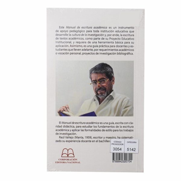 Libro Manual De Escritura Académica CORPORACION EDITORA 316 Páginas - Imagen 2