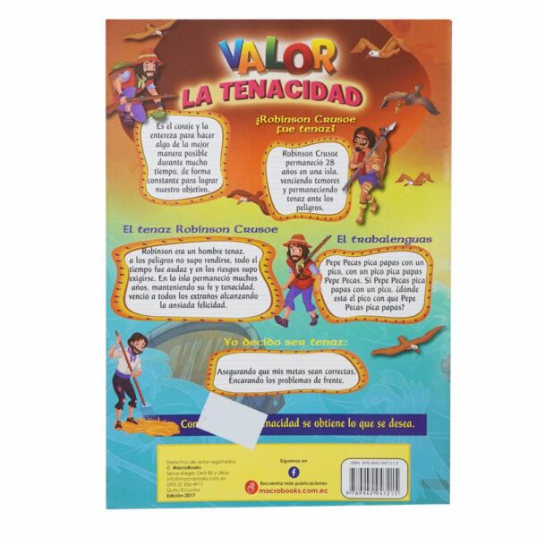 Libro Robinson Crusoe MACRO KIDS 8 Páginas - Imagen 2