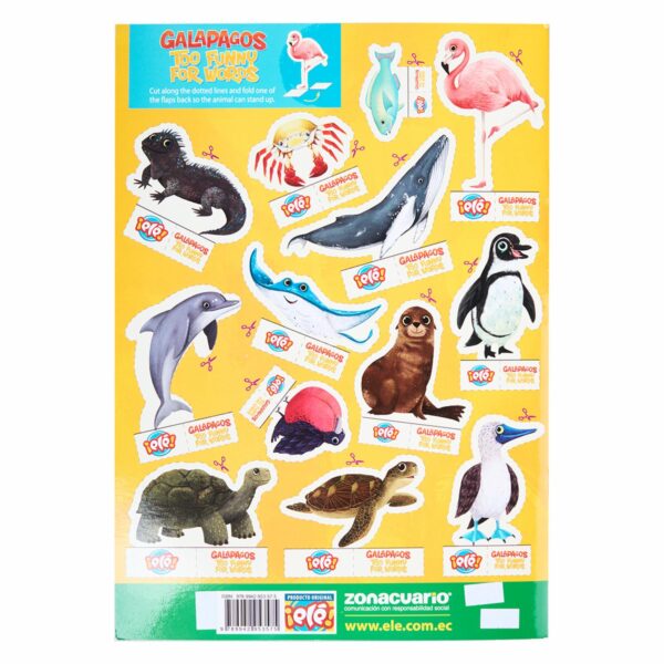 Libro Galápagos Too Funny For Words ZONACUARIO 32 Páginas - Imagen 2