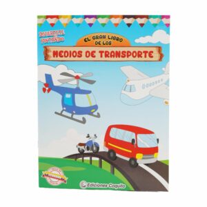 Gran Libro Col 4 Títulos De Medios De Transporte COQUITO 32 Páginas