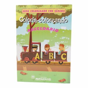 Libro Colorín Coloreando Abecedario RADMANDI 15 Páginas