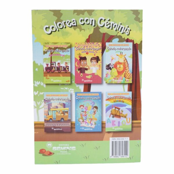 Libro Colorín Coloreando Abecedario RADMANDI 15 Páginas - Imagen 2