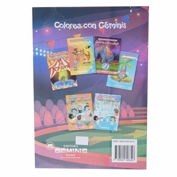 Libro Colorín Coloreando 3 RADMANDI 16 Páginas - Imagen 2