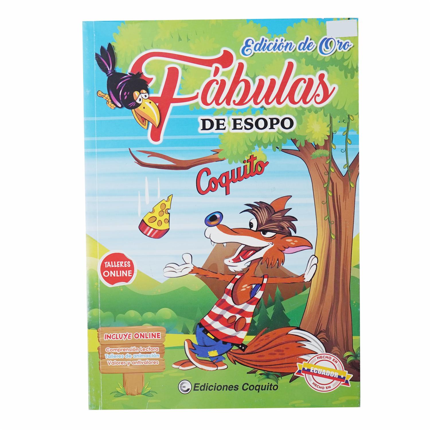 Libro Fabulas Esopo Gr COQUITO 191 Páginas Megamaxi