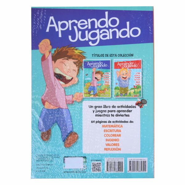 Libro Aprendo Jugando Azul LATINBOOKS 64 Páginas - Imagen 2