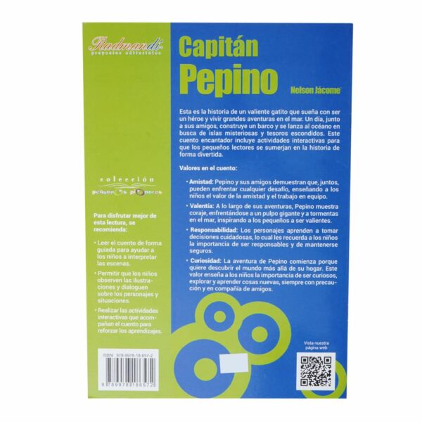 Libro Capitán Pepino RADMANDI 12 Páginas - Imagen 2