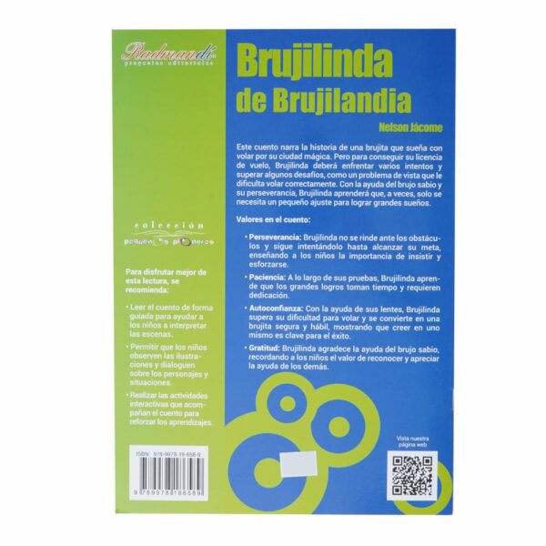 Libro Brujilinda De Brujilandia RADMANDI 12 Páginas - Imagen 2