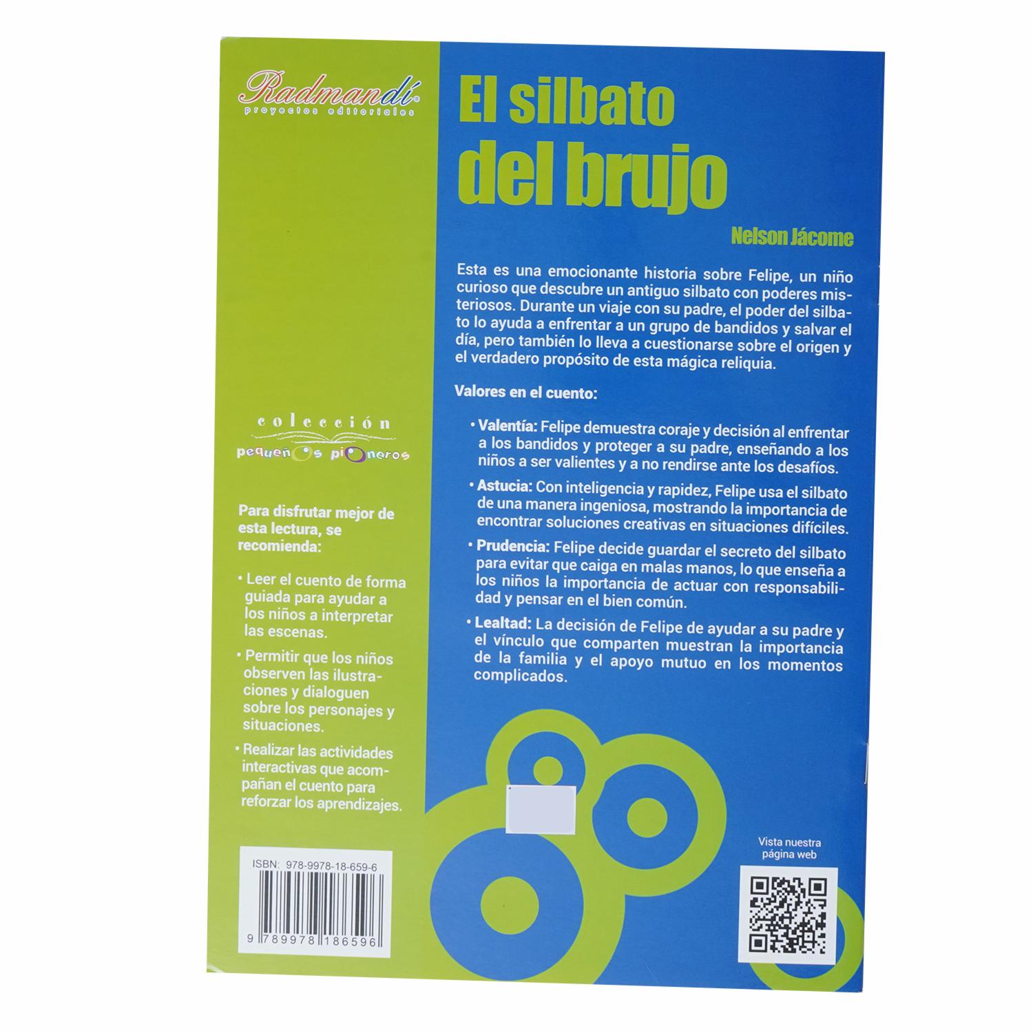 Libro El Silbato Del Brujo RADMANDÍ 12 Páginas - Imagen 2