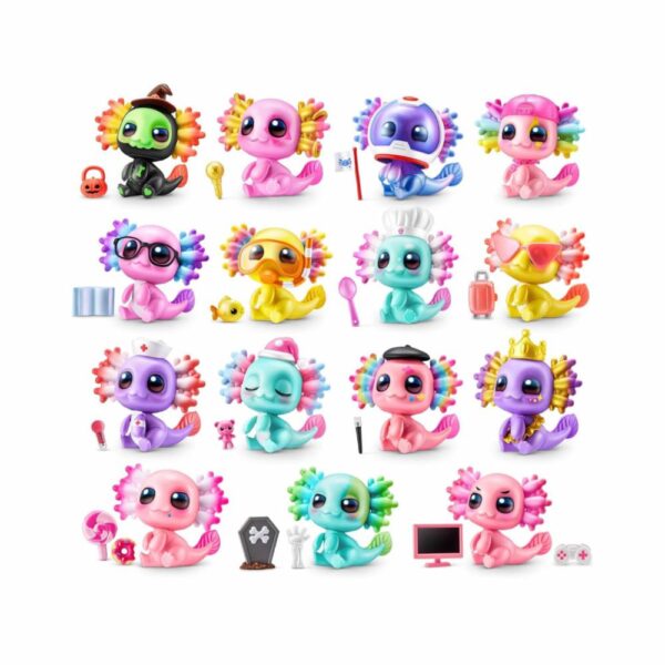 Cápsula Misteriosa A-Lot-A Axolotls MINI BRANDS Modelos Surtidos - Imagen 2