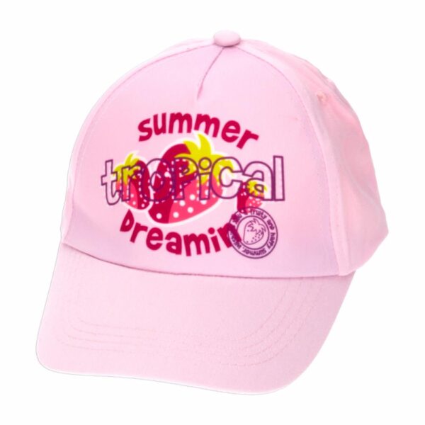 Set Niña Gorro Y Gafas  Diseño Summer Rosadas AE - Imagen 5